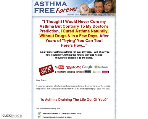 Asthma Relief Forever ~ Updated For 2020